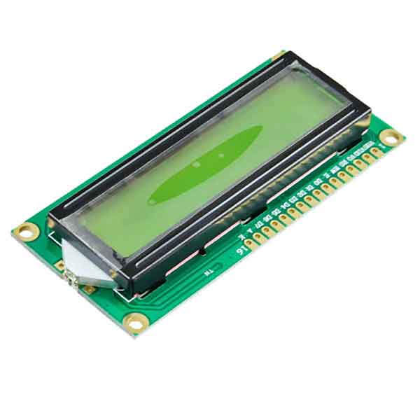 LCD 1602 green - صفحه اصلی