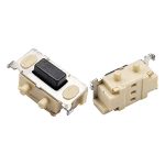 تک سوئیچ ماجیکاری 2 پین نود درجه سایز 3.5*7*3.5 میلیمتر SMD بسته 10 عددی